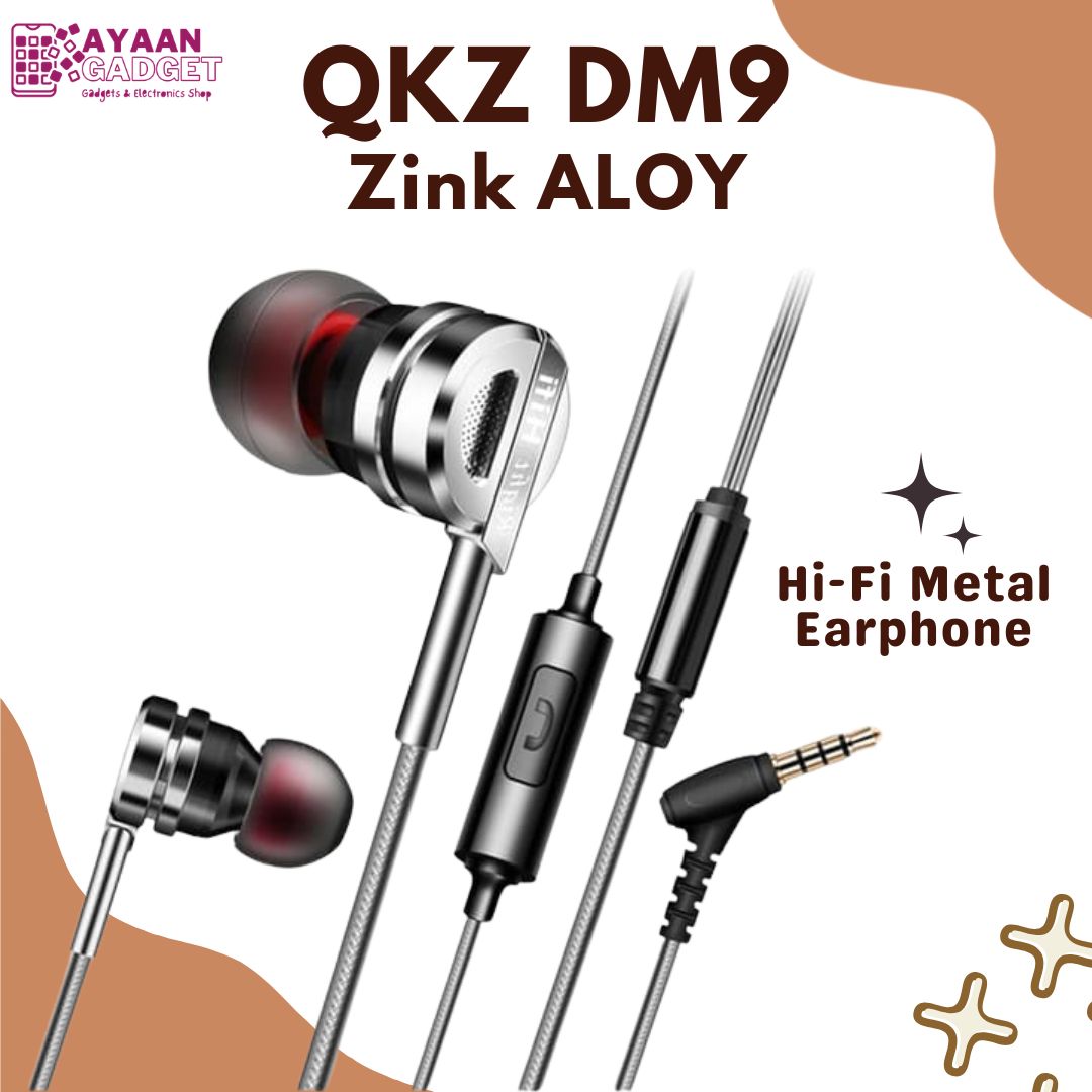 QKZ DM9 Zinc Alloy HiFi Metal