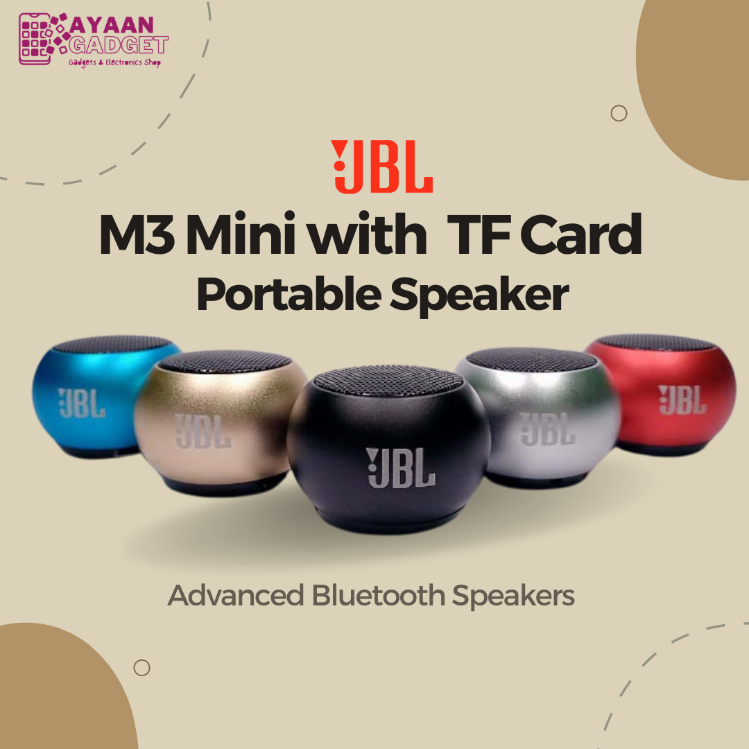 JBL M3 TF Card Mini Metal Portable Wireless Bluetooth Speaker