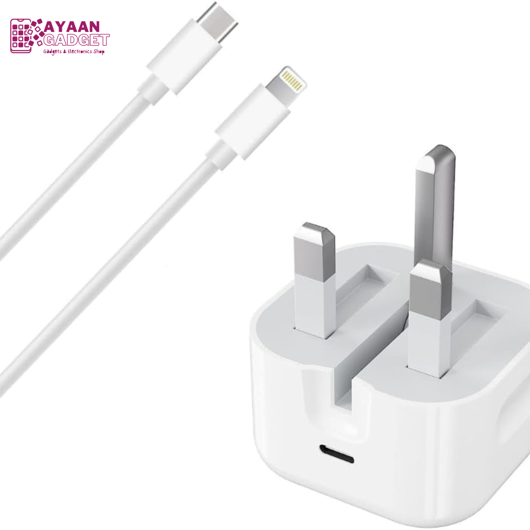 iPhone Fast Charger Cable, 20W PD Power Adapter